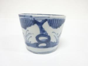 古伊万里　染付　蕎麦猪口